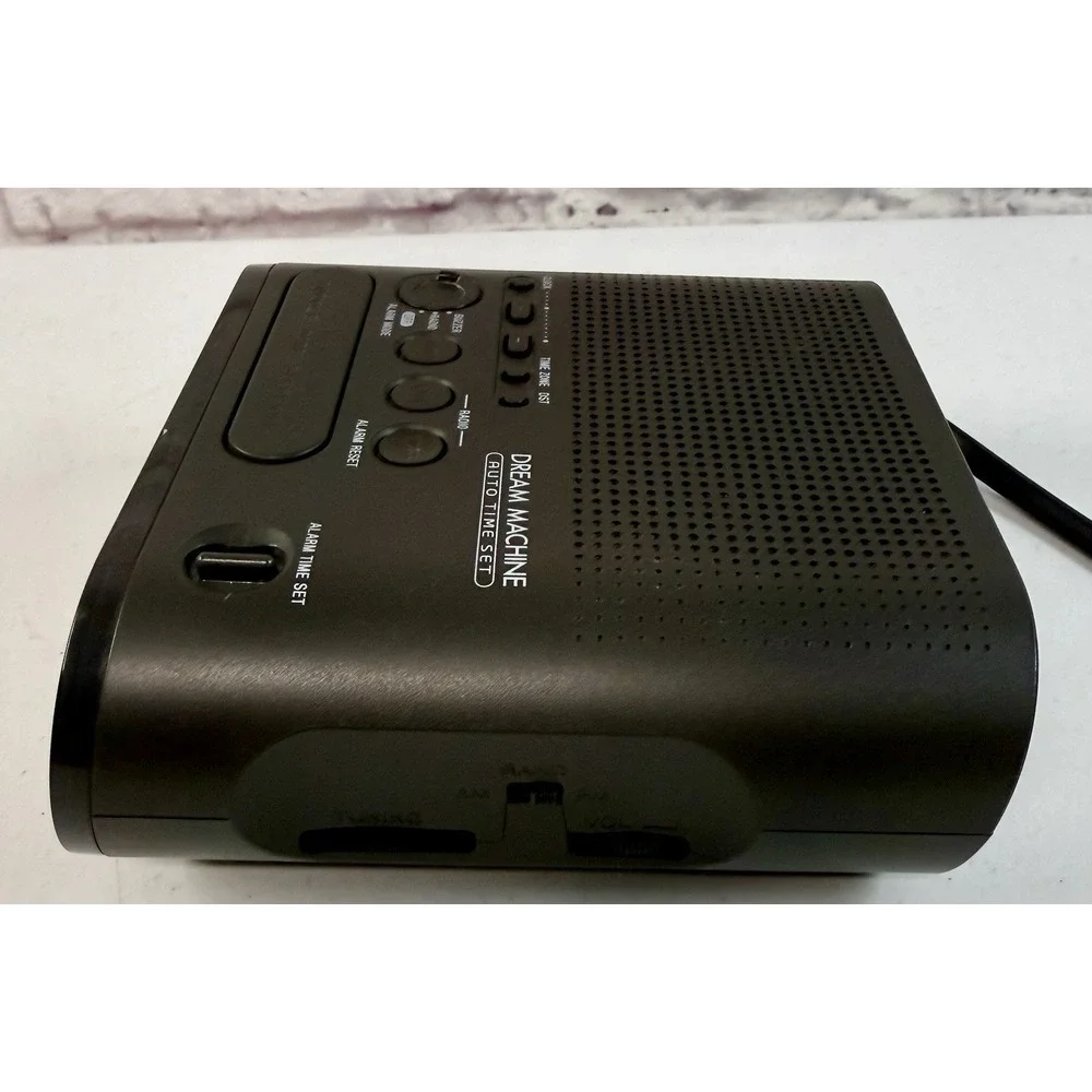 Sony Dream Machine ICF-C218 Black AM FM Digital Alarm Clock Radio OEM  *TESTED*
